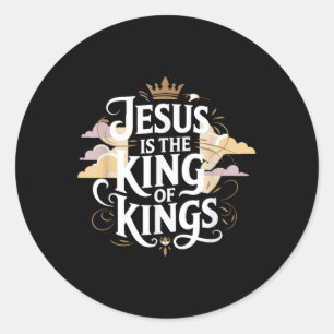 Adesivo Jesus É O Rei Dos Reis