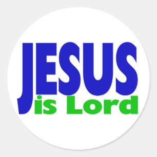 Adesivo Jesus é o Senhor