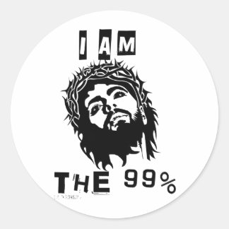 Adesivo Jesus É Os 99%
