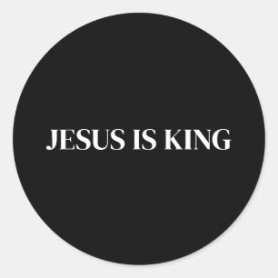 Adesivo Jesus é Rei