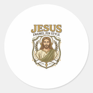 Adesivo Jesus Enamel Pin Estilo Jesus Enamel Pin Cristão 