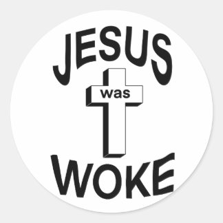 Adesivo Jesus era Woke