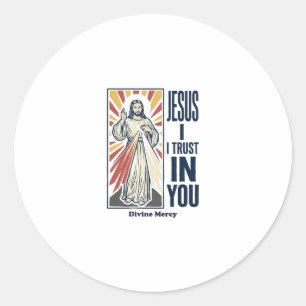 Adesivo Jesus Eu Confio Em Você Desenho de Camisa Divina M