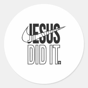 Adesivo Jesus Fez Cruz Religiosa Cristã