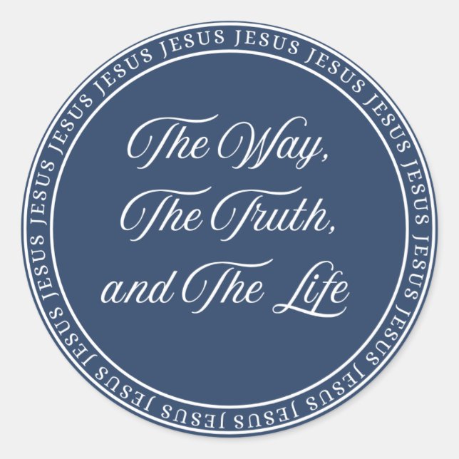 Adesivo Jesus - Flush Seal (Frente)