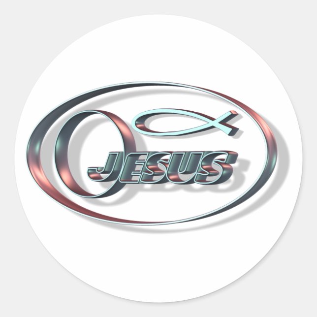 Adesivo Jesus ICHTUS (Frente)
