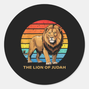 Adesivo Jesus Leão De Judah Christian Faith Bíblia Vers