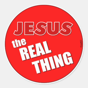 Adesivo Jesus: o autêntico