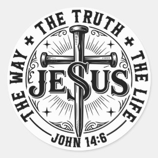 Adesivo Jesus O Caminho A Verdade A Vida