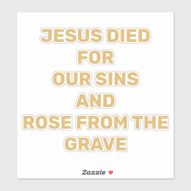 Adesivo Jesus _O Carro de Mensagens do Evangelho (Folha)