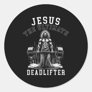 Adesivo Jesus O Levantador Definitivo - Jesus Levantando