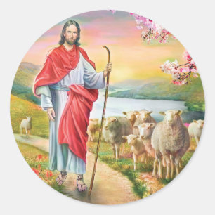 Adesivo Jesus, o pastor