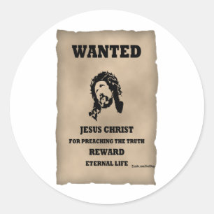 Adesivo Jesus quis o poster