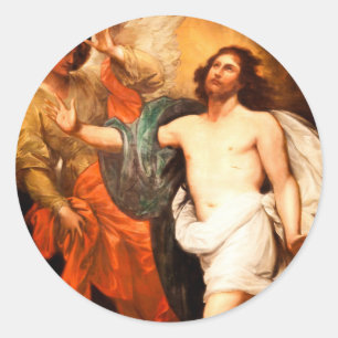 Adesivo Jesus ressuscitado com Angel
