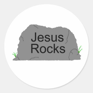 Adesivo Jesus Rocks Stickers