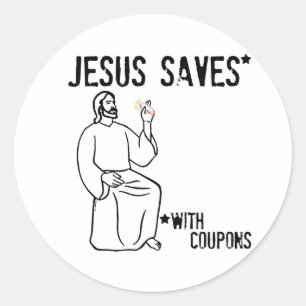 Adesivo Jesus salvar