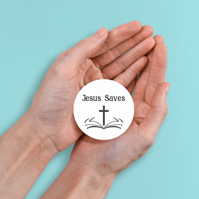 Adesivo Jesus Saves Sticker (Criador carregado)