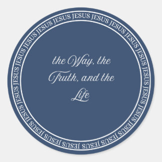 Adesivo Jesus - Selo de descarga