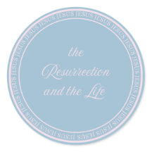 Jesus - Selo de Ressurreição Esvaziado Grande