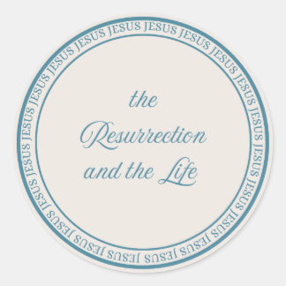 Adesivo Jesus - Selo Espelhado Grande