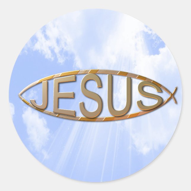 Adesivo Jesus Sticker (Frente)