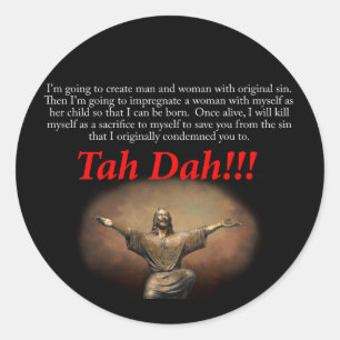 Adesivo Jesus.  Tah Dah!!!