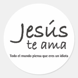 Adesivo Jesús te ama