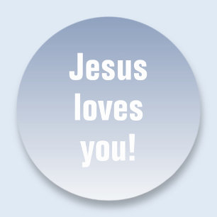 Adesivo Jesus te ama! Qualquer cor ombre 