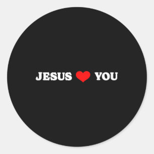 Adesivo Jesus Te Ama - Religioso Cristão