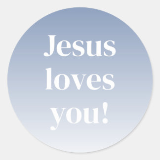 Adesivo Jesus te ama! Todas as cores