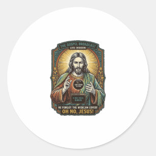 Adesivo Jesus Tela Preta Cobertura de Webcam Esquecida Vir