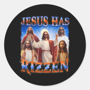 Adesivo Jesus tem homens cristãos, mulheres Bíblias fé