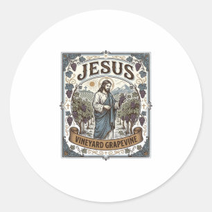Adesivo Jesus Vinha Parreira Jesus Vinha Parreira