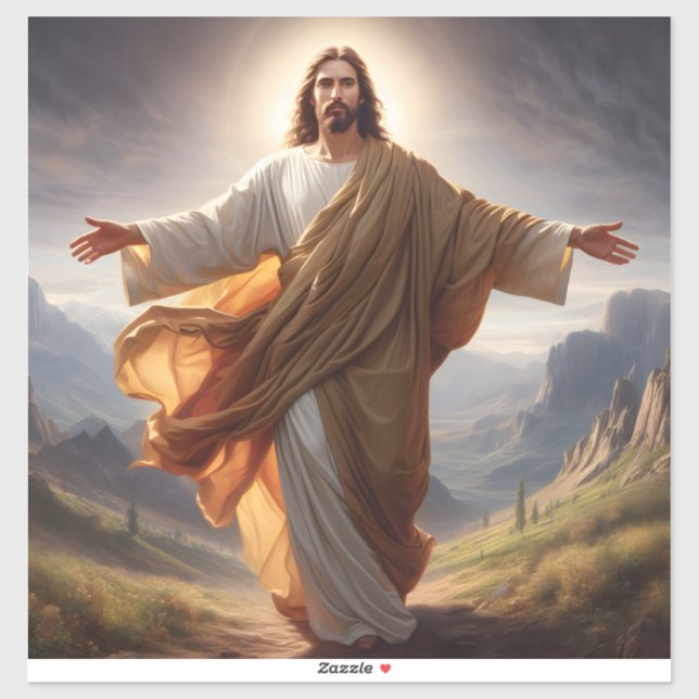 Adesivo Jesus Vinyl Sticker (Folha)