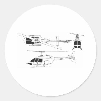 Adesivo Jet Ranger Bell / TH-