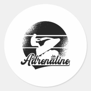 Adesivo Jet Ski Adrenaline Water Sports Jetski Jet Skiing