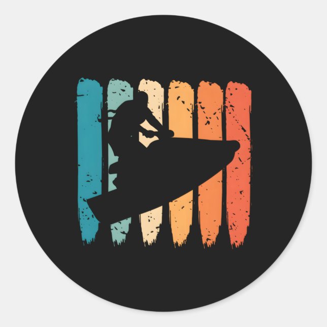 Adesivo Jet Skiing Watercraft Jet Skier Jetskiing Jet Ski (Frente)