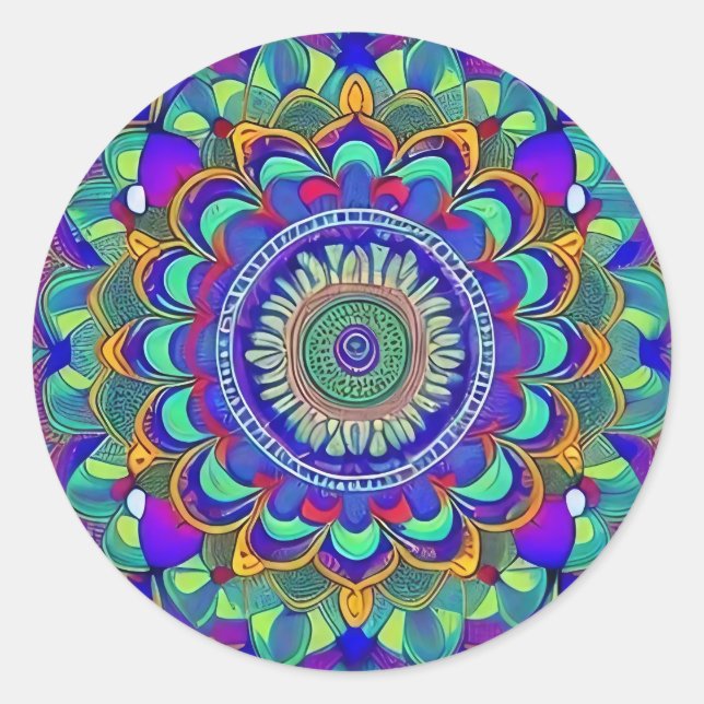 Adesivo Jewel Mandala (Frente)