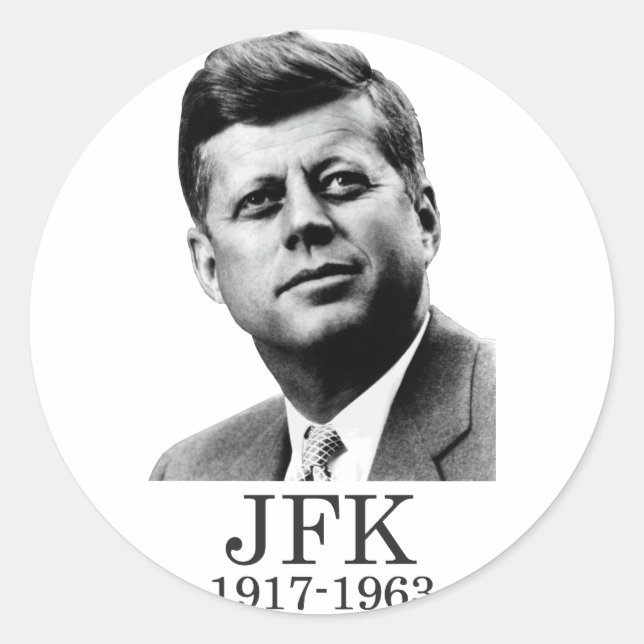 Adesivo JFK - John F. Kennedy (Frente)