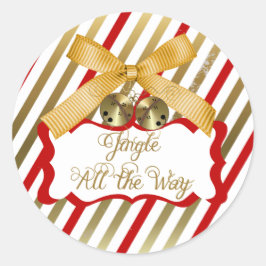 Adesivo Jingle All Way Round Sticker