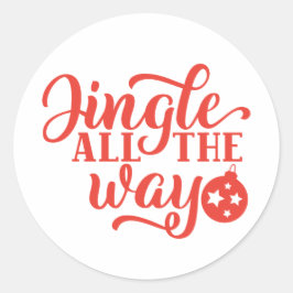 Adesivo Jingle All Way Sticker - Feriado Festivo