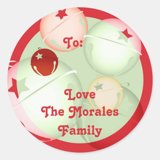 Adesivo Jingle Bells (Frente)