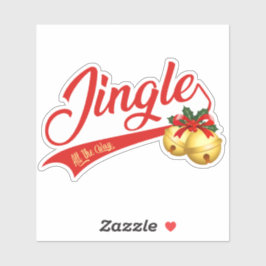 Adesivo Jingle Bells All the Way