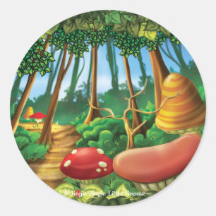 Adesivo Jingle Little Gnome Forest Stickers