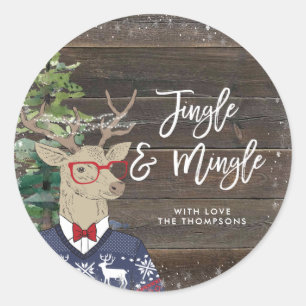 Adesivo jingle mingle christmas