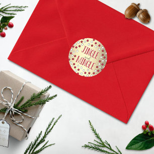 Adesivo Jingle & Mingle Modern Holiday Party