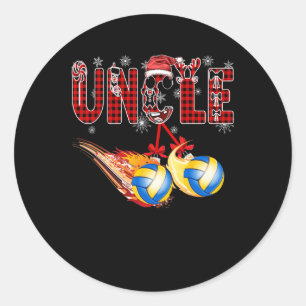 Adesivo Jingle My Xmas Voleibol Tio Melhor Un