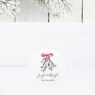 Adesivo Jingle Personalizado E MInula Natal