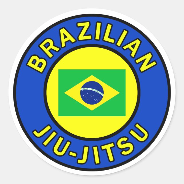 Adesivo Jiu Jitsu (Frente)