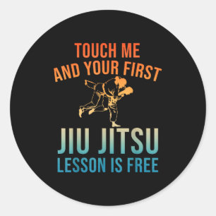 Adesivo Jiu Jitsu Arte Para Homens Mulheres Jujitsu Brasil